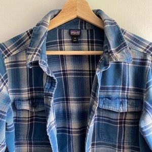 Blue Patagonia Fjord flannel